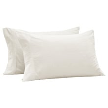 Carmine Washed Cotton Pillowcases (Set of 2)